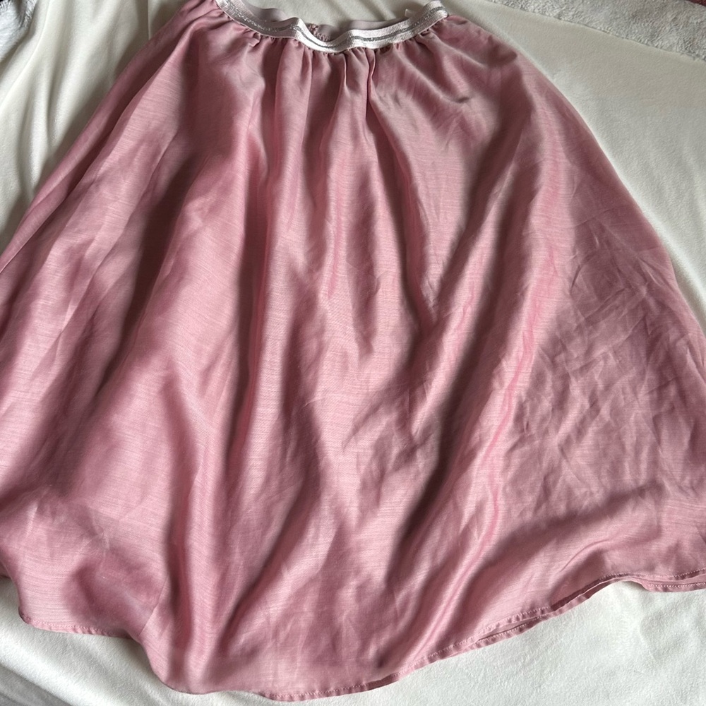 Vtg Pink A-Line Skirt - Picture 3 of 6